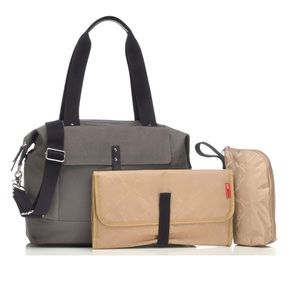 Storksak Charcoal ‘Jude’ Convertable Backpack Diaper Bag